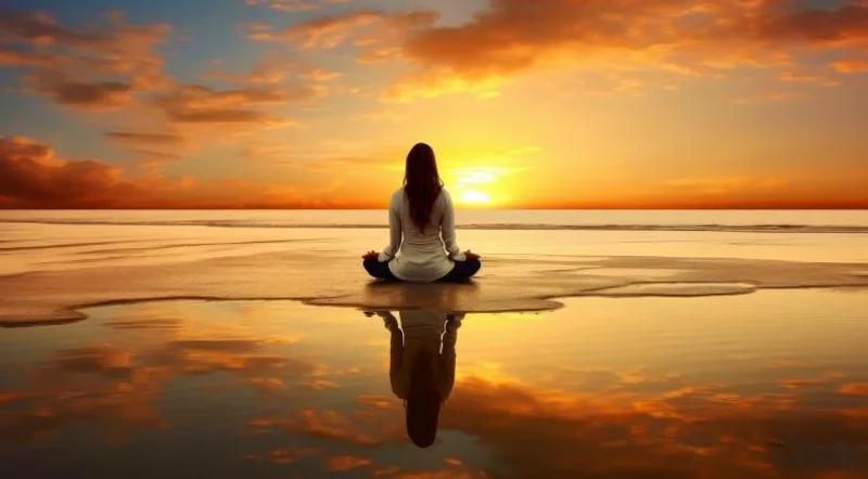 Grafica scura e calma con testo